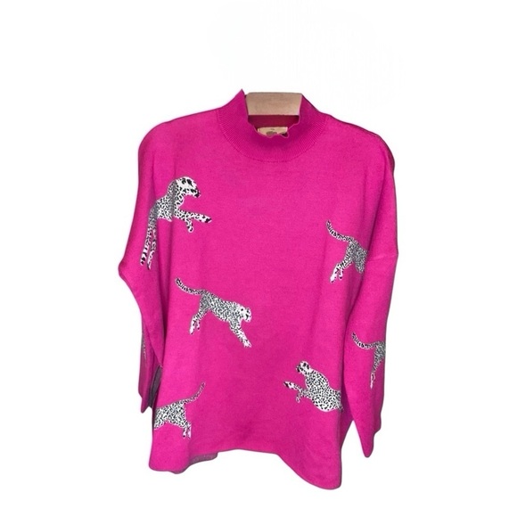 entro Sweaters - Entro Women’s Leopard Sweater S